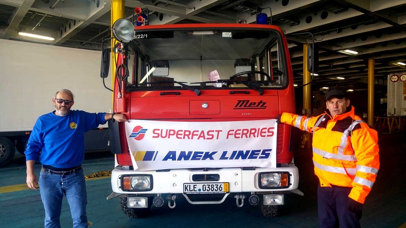 Νέο πυροσβεστικό όχημα στον ΣΕΔΑ δωρεά Κληροδοτήματος Μουστάκα