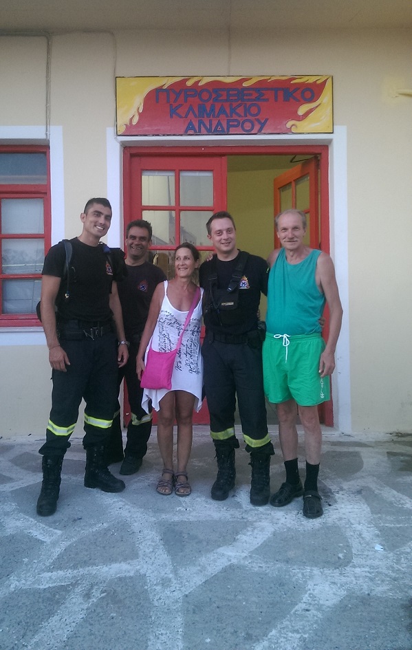 Κλιμάκιο της πυροσβεστικής διέσωσε δύο Ιταλούς τουρίστες στην κάτω Παλαιόπολη