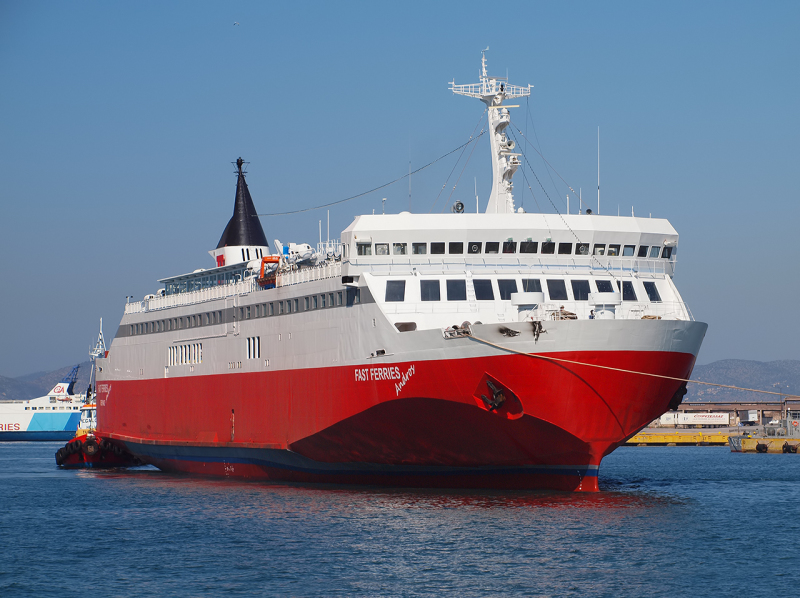Επίσκεψη γνωριμίας του Andros Fast Ferries την Δευτέρα 3 Αυγούστου στο Γαύριο