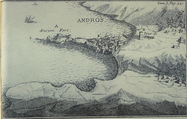 Η ζωή και η φύση της Άνδρου στον 18ο αιώνα